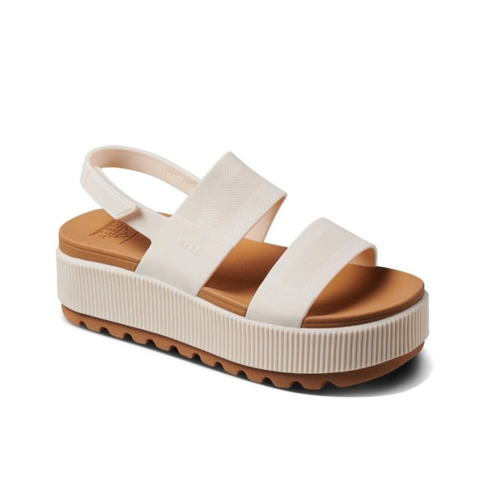 Reef Womens Water Vista Higher Platform Adjustable Thongs Flip Flops Sandals